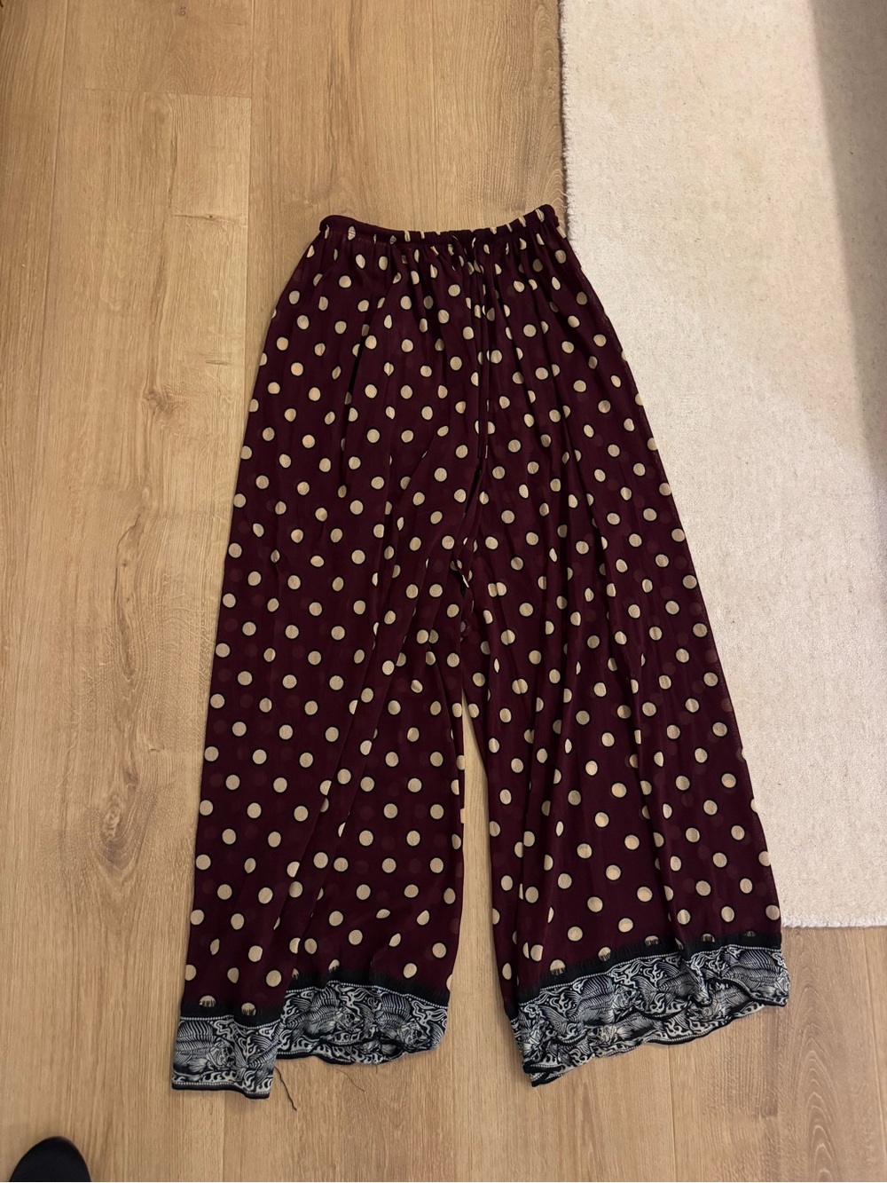 Jean Paul Gaultier Polka Dot Beach Pants
